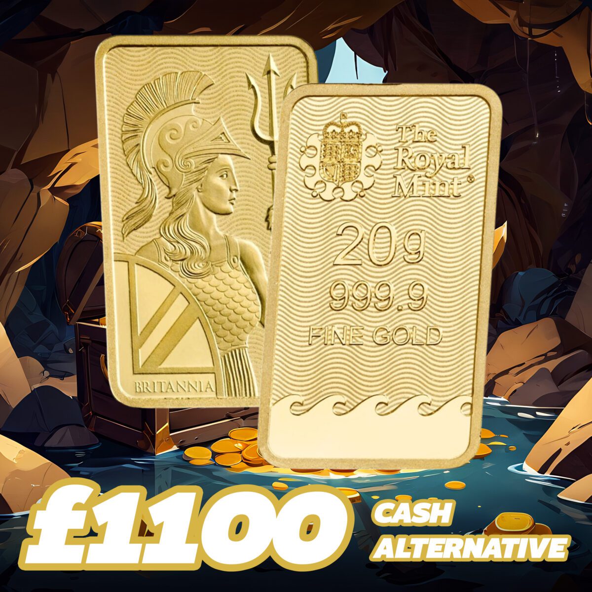 Gold & Cash Treasure Hunt - Win A Prize Every Time - Image 2