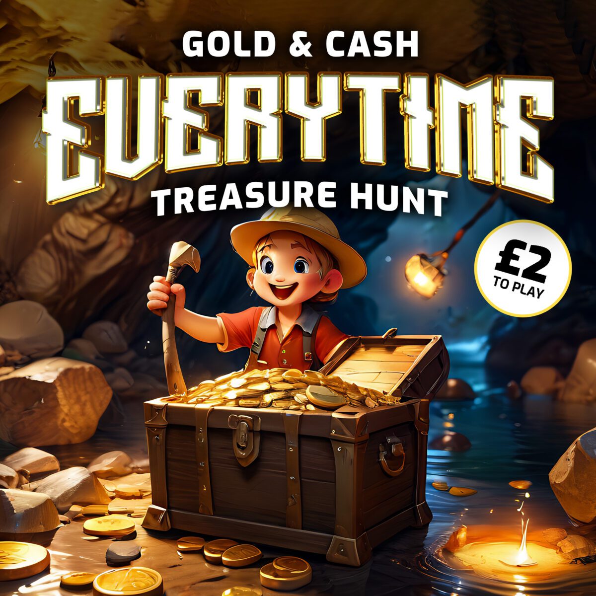 Gold & Cash Treasure Hunt - Win A Prize Every Time