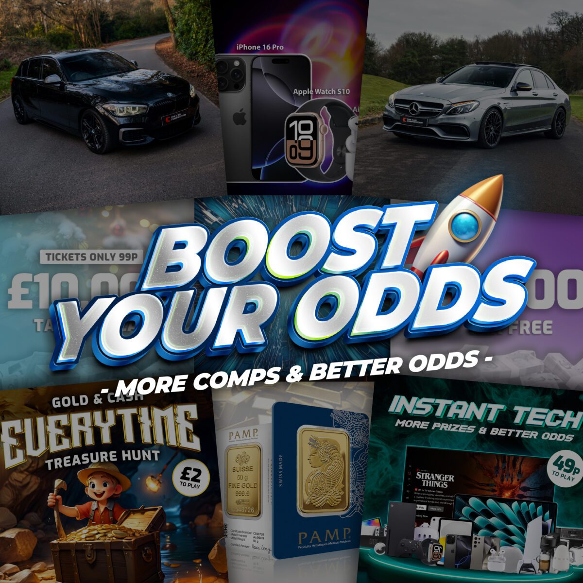Boost Your Odds - Win Tickets Instantly